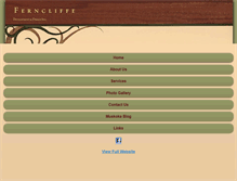 Tablet Screenshot of ferncliffedevelopment.com